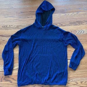 Blue sparkle hoodie